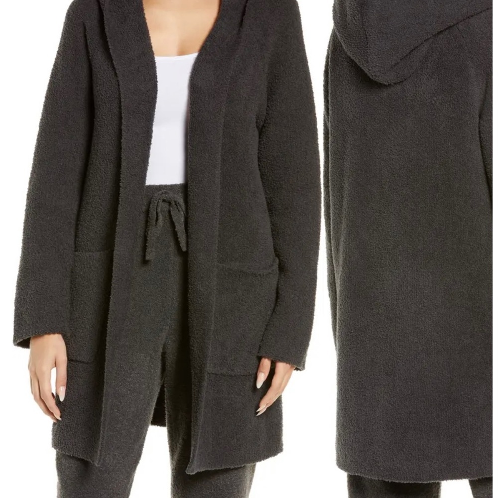 NWT Barefoot Dreams black hoodie sweater
